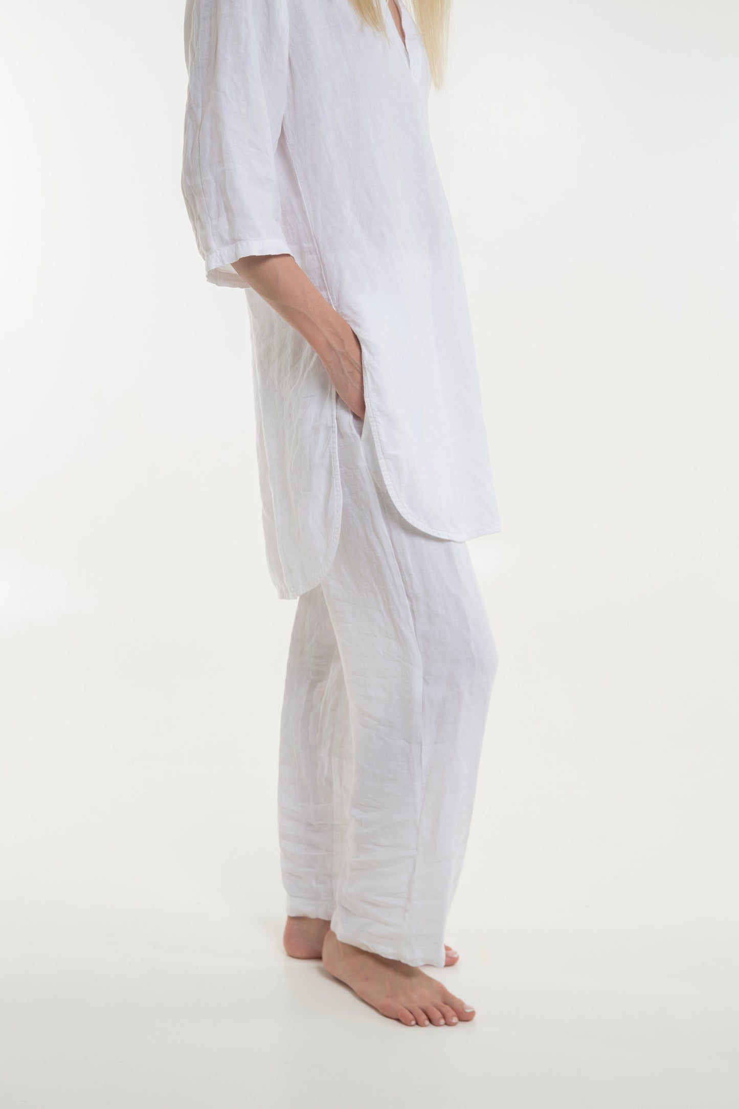 Takiyu Woman Pants Snow White