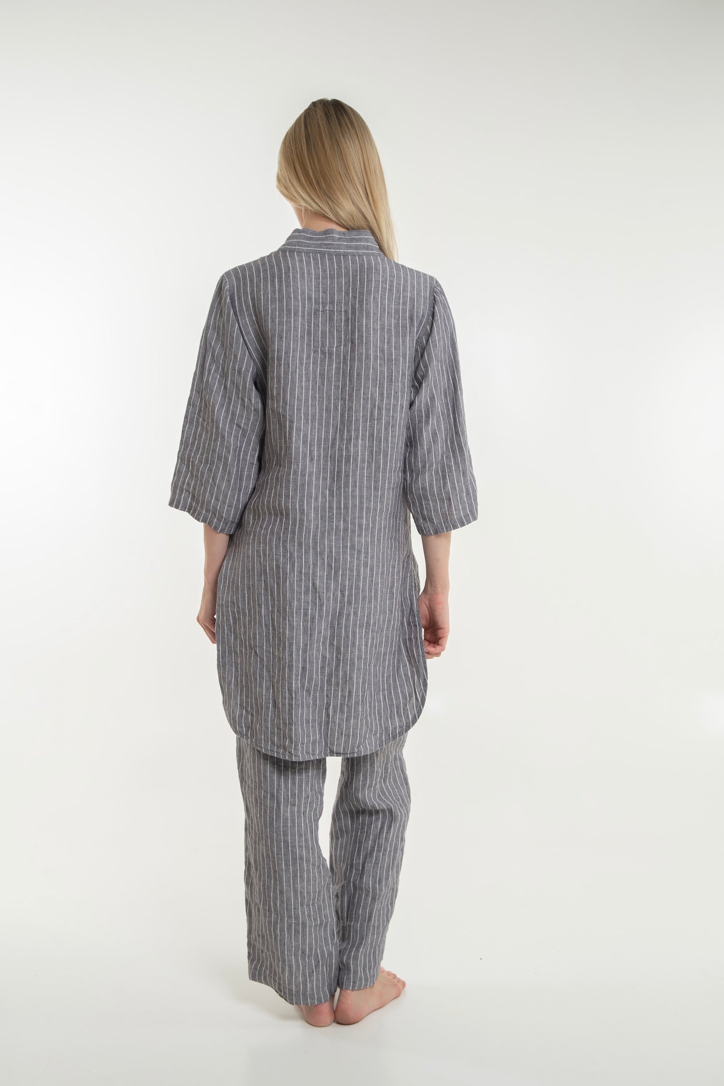 Takiyu Woman Pants Striped Truffle