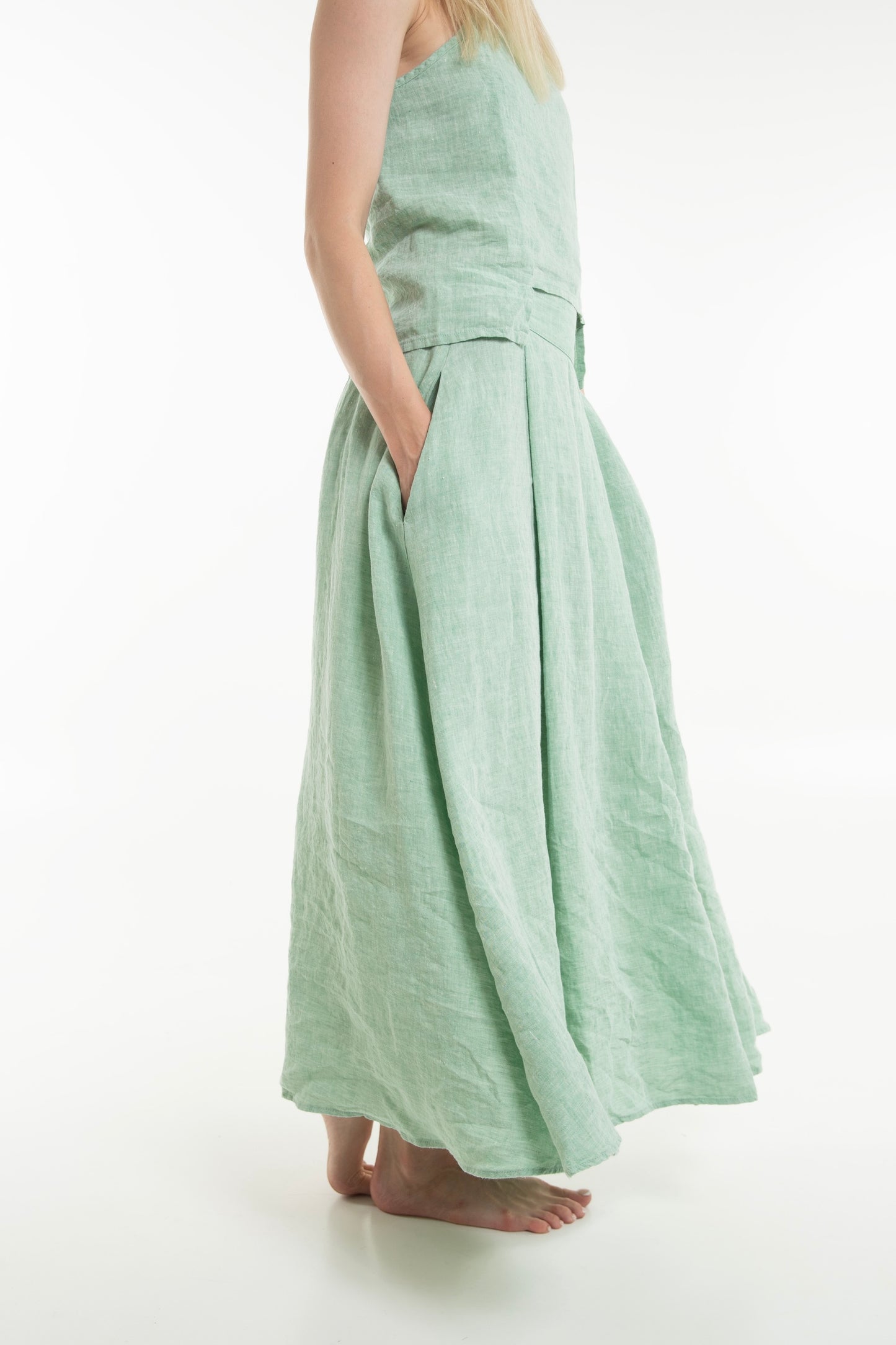Atsui Woman Skirt Absinth Green - Unisex