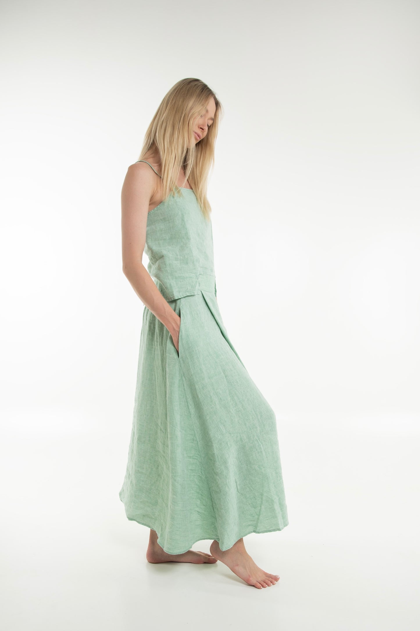 Atsui Woman Skirt Absinth Green - Unisex