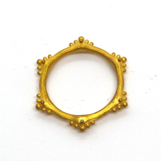 Ring Pure Gold 24ct - 'All that Is' Collection 1014
