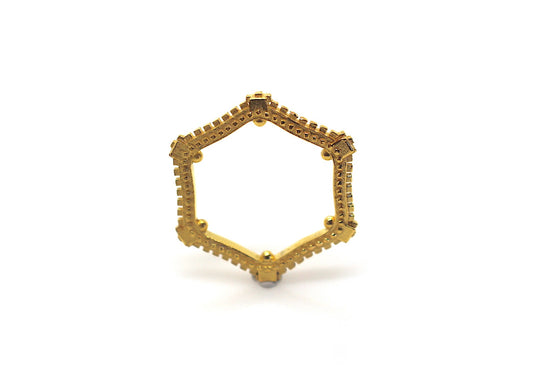 Ring Pure Gold 24ct - 'All that Is' Collection 1020