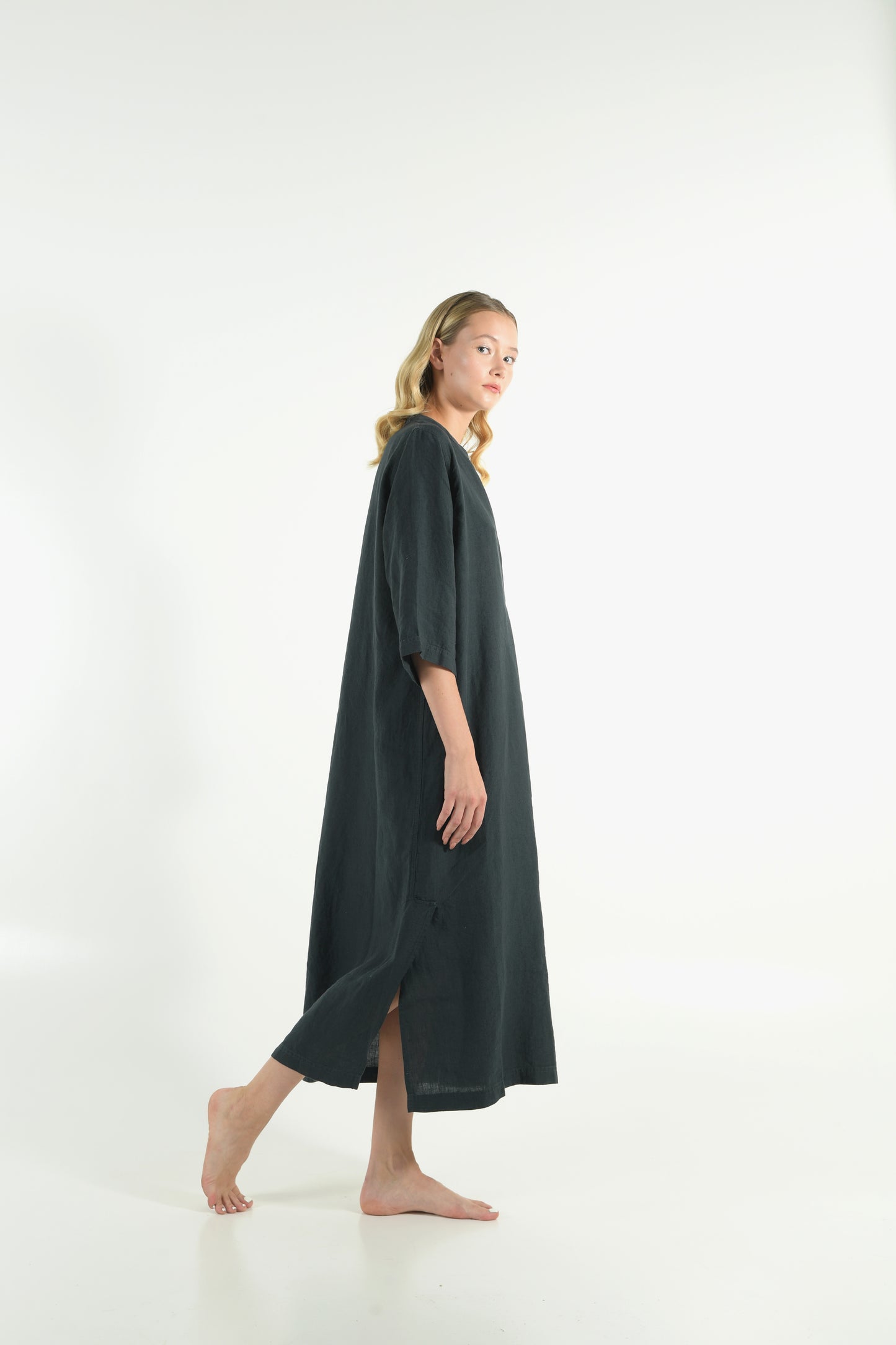 Jasmine Linen Dress