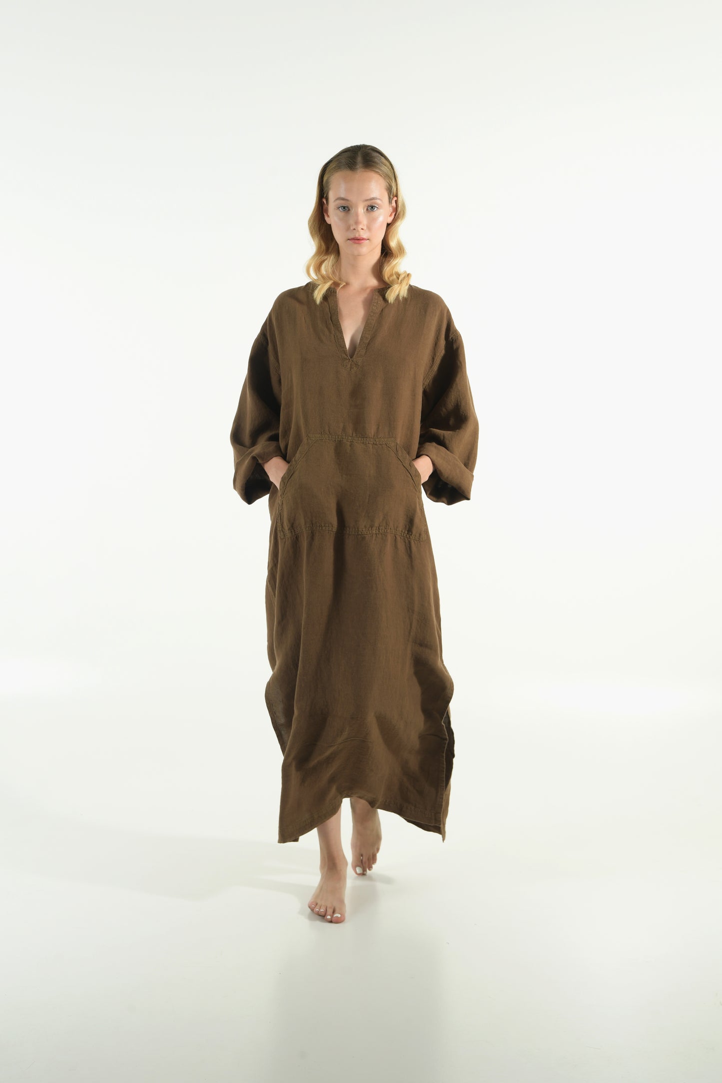 Jeff Linen Kaftan