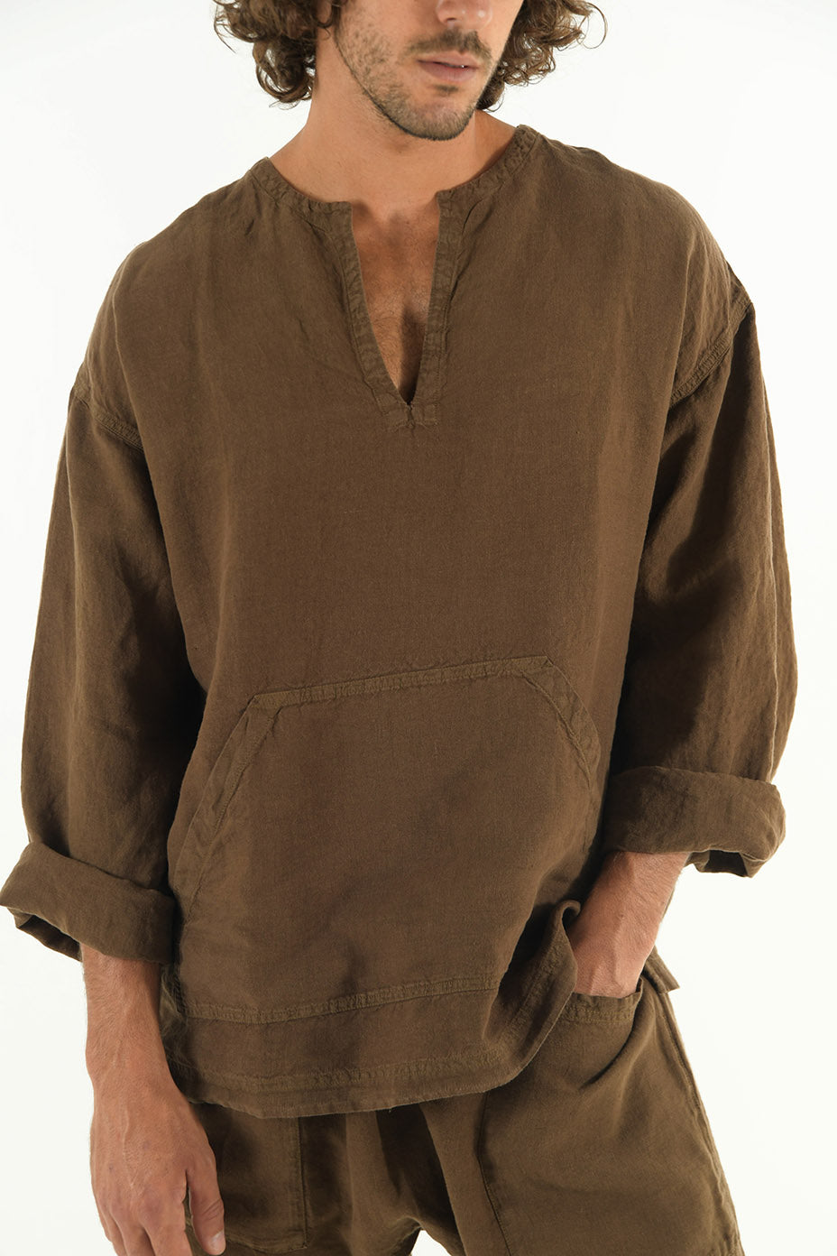 linen beach pants
