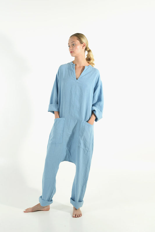 Kyoto Linen Jumpsuit