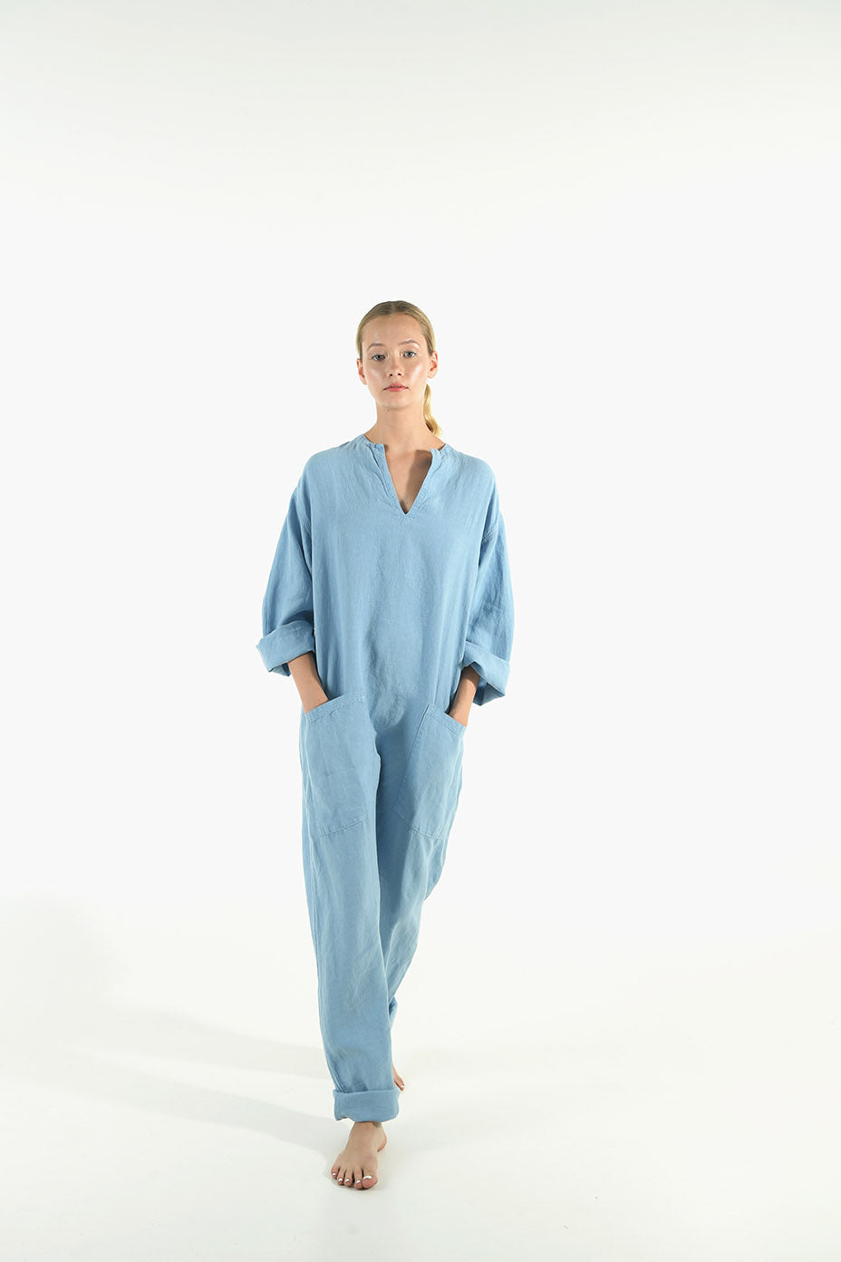 Kyoto Linen Jumpsuit