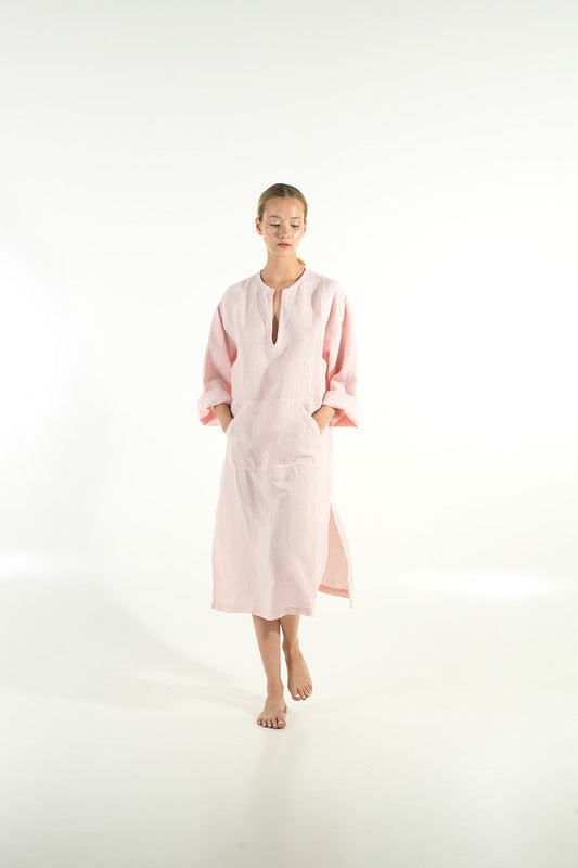 Jeff Midi Linen Dress