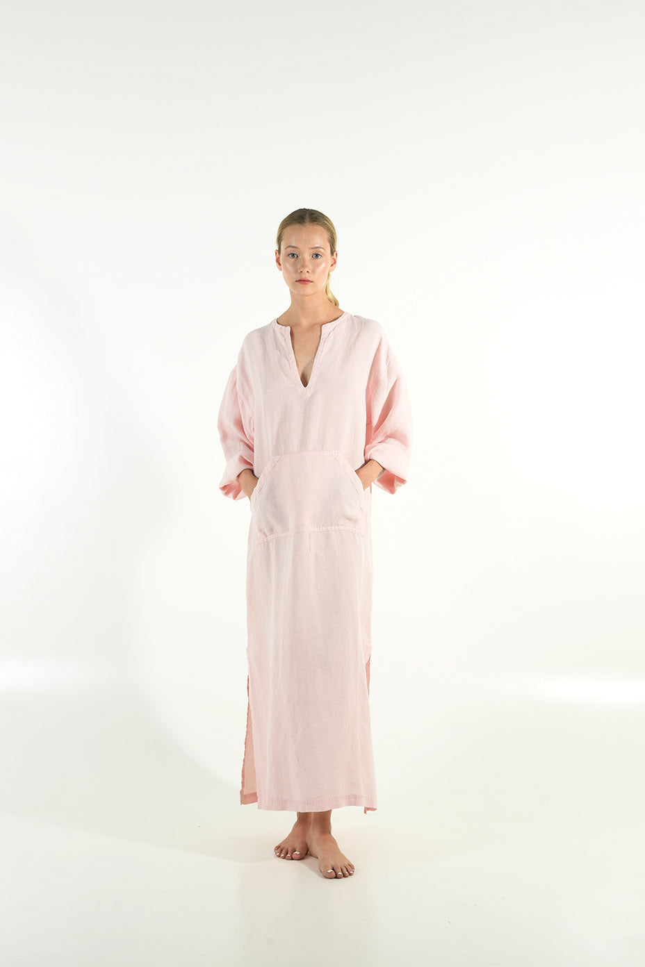 Jeff Linen Kaftan
