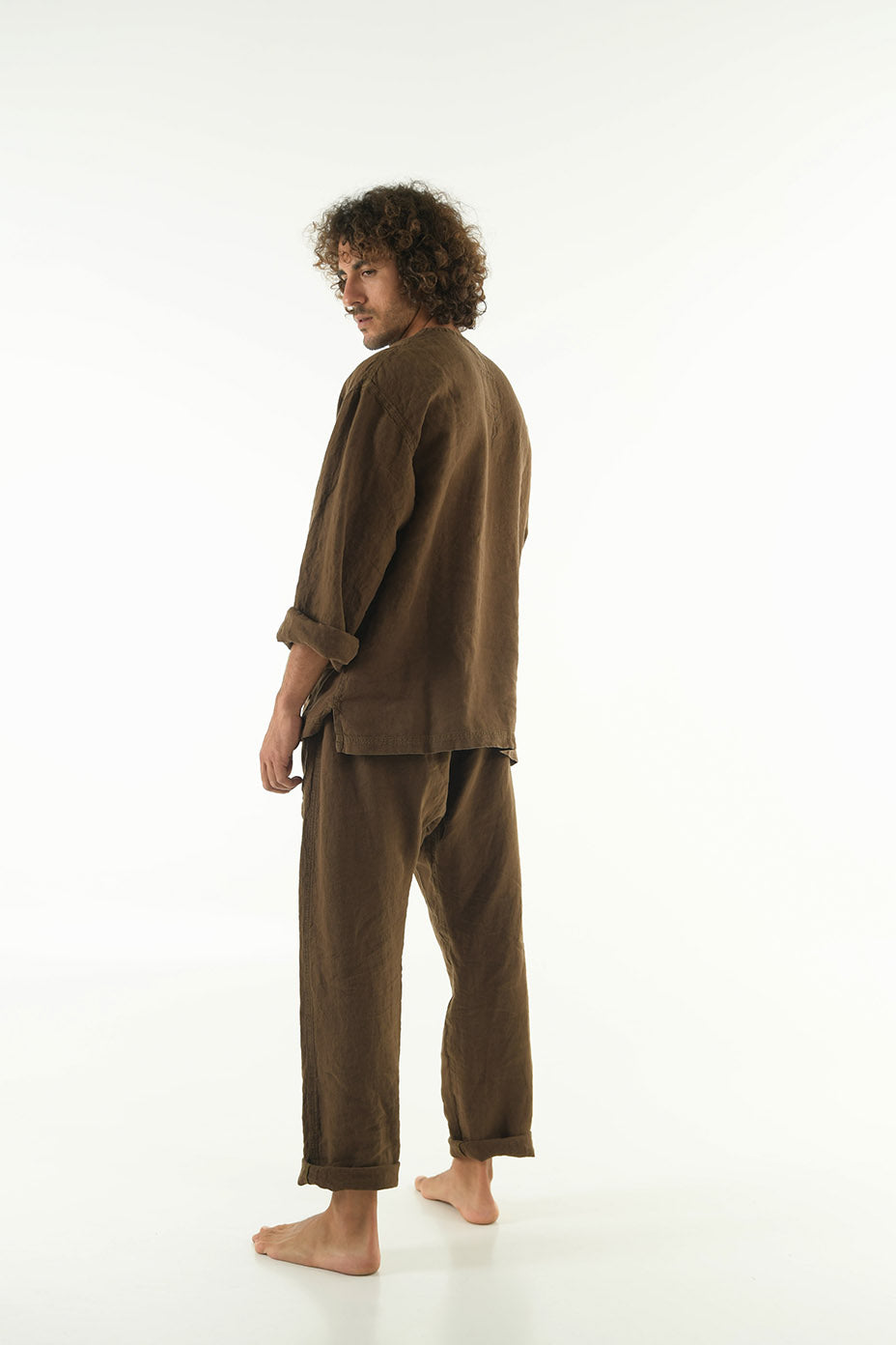linen beach pants
