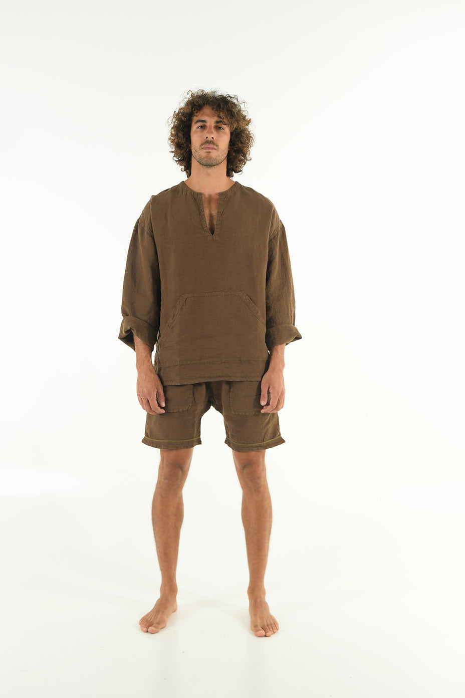 Ammos Linen Shorts