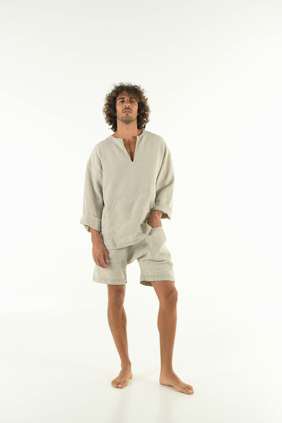 Ammos Linen Shorts