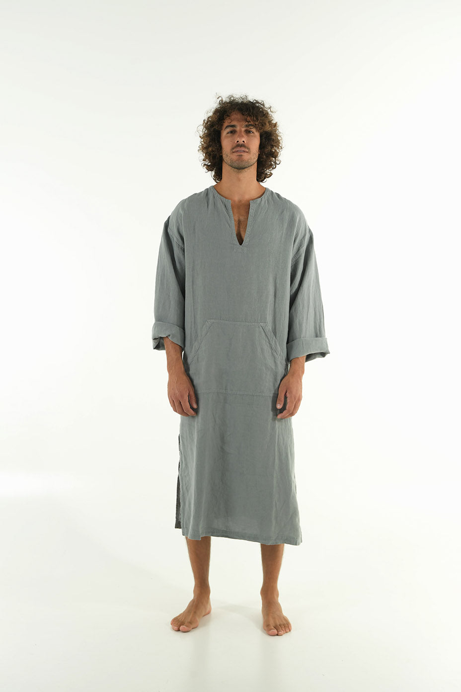 Classico Midi Linen Kaftan