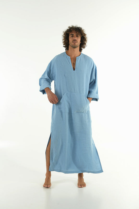 mens linen kaftan