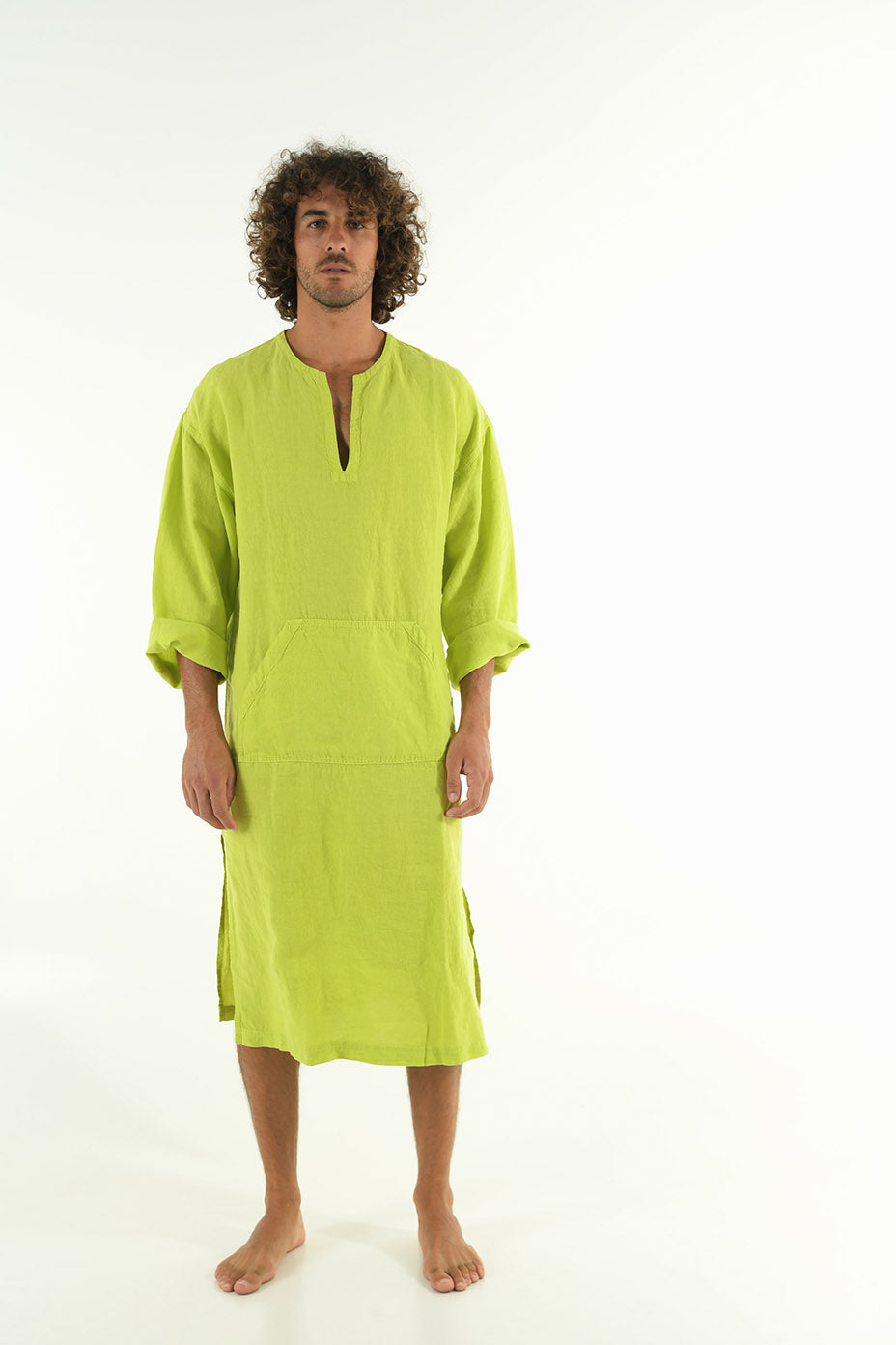 Classico Midi Linen Kaftan