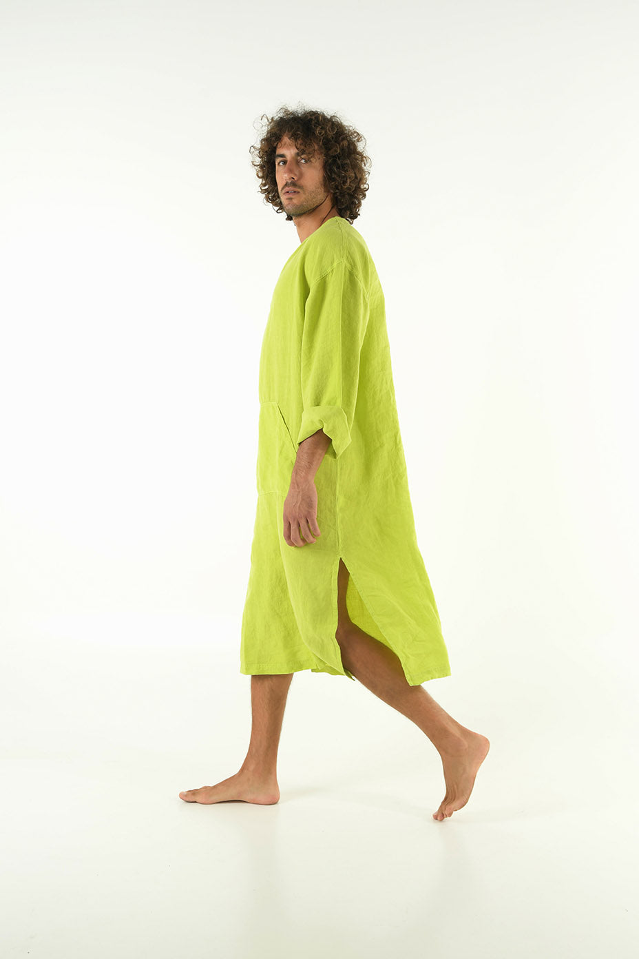Classico Midi Linen Kaftan