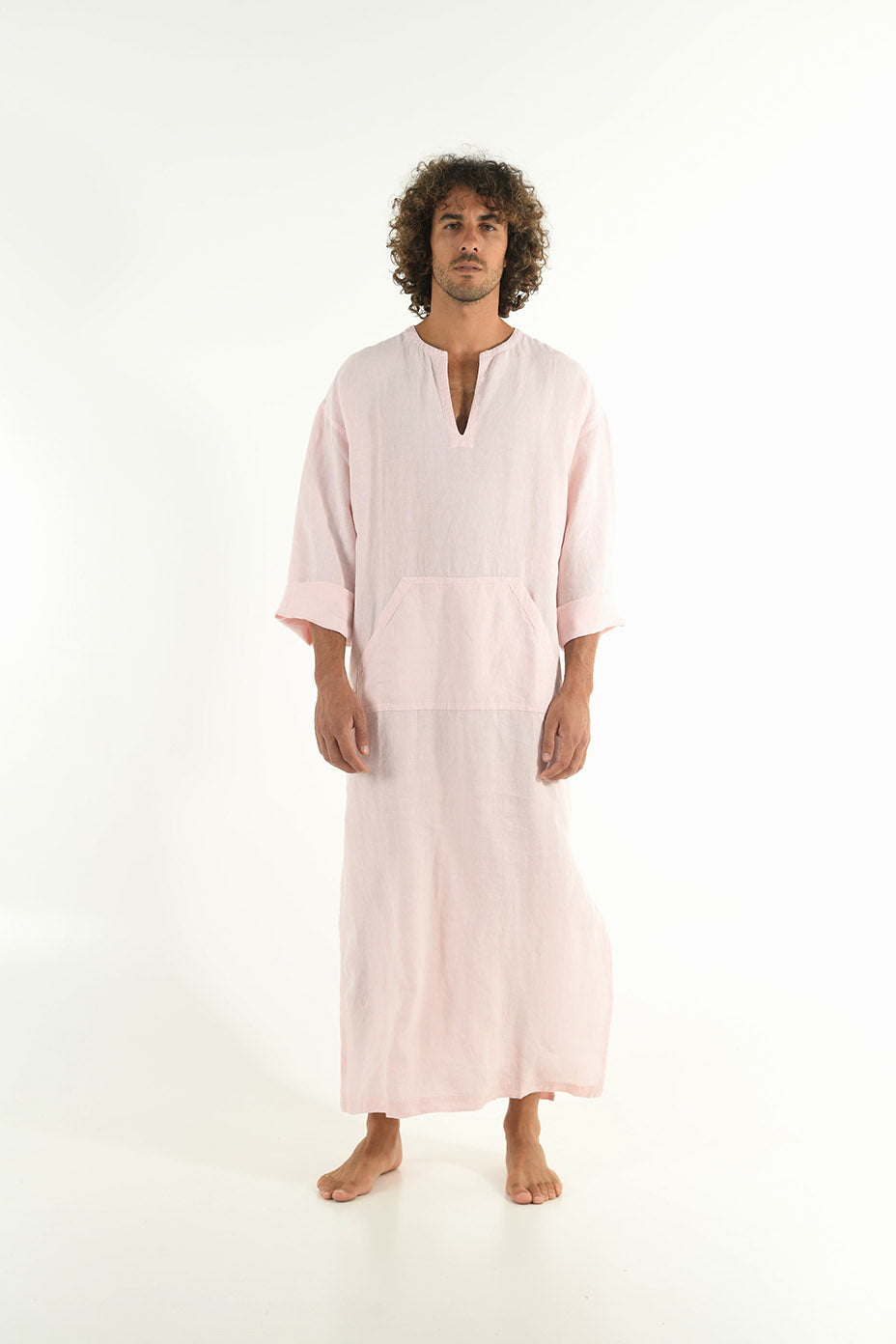 rose pink kaftan