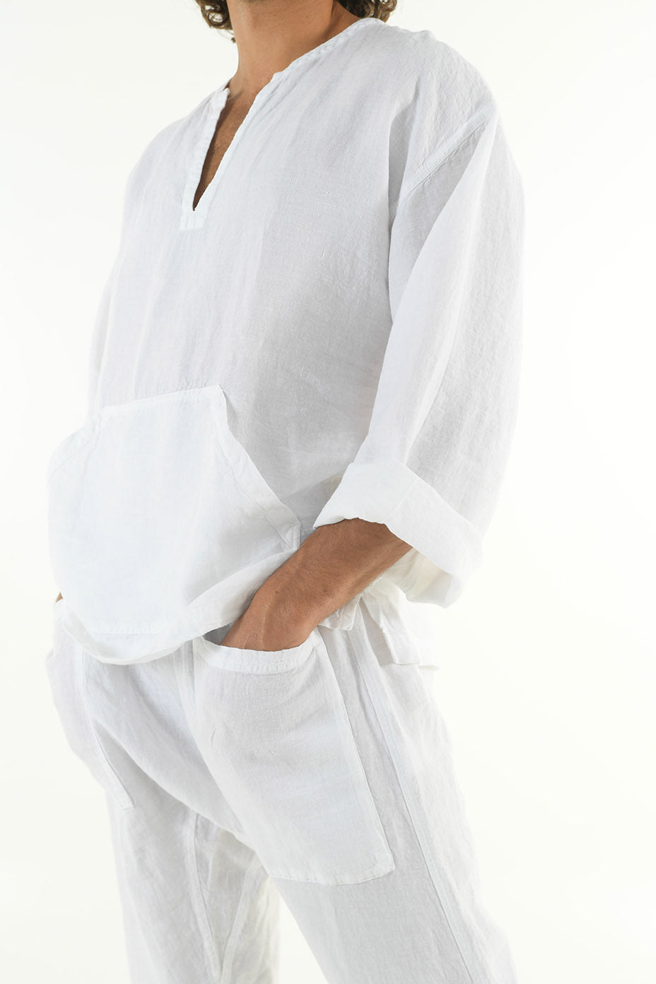 White Linen Pants