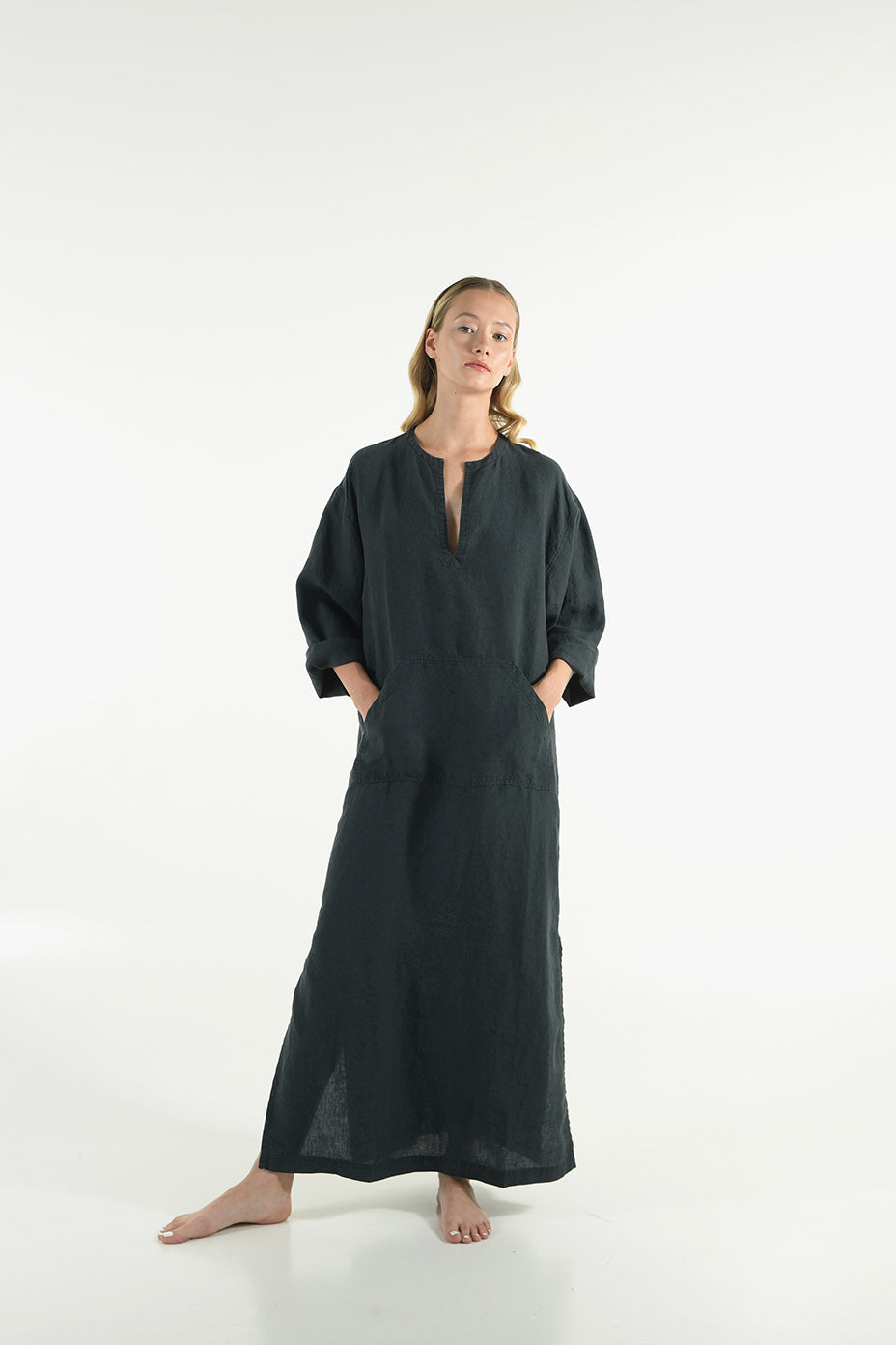 Jeff Linen Kaftan