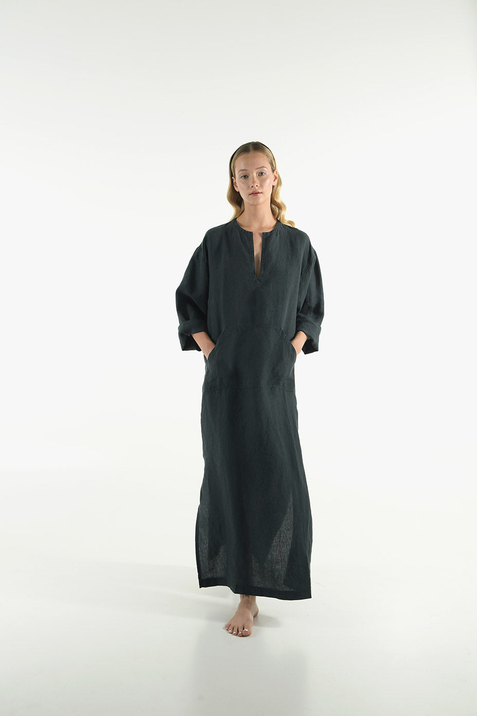 Jeff Linen Kaftan