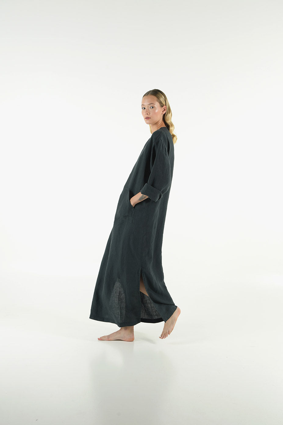 Jeff Linen Kaftan