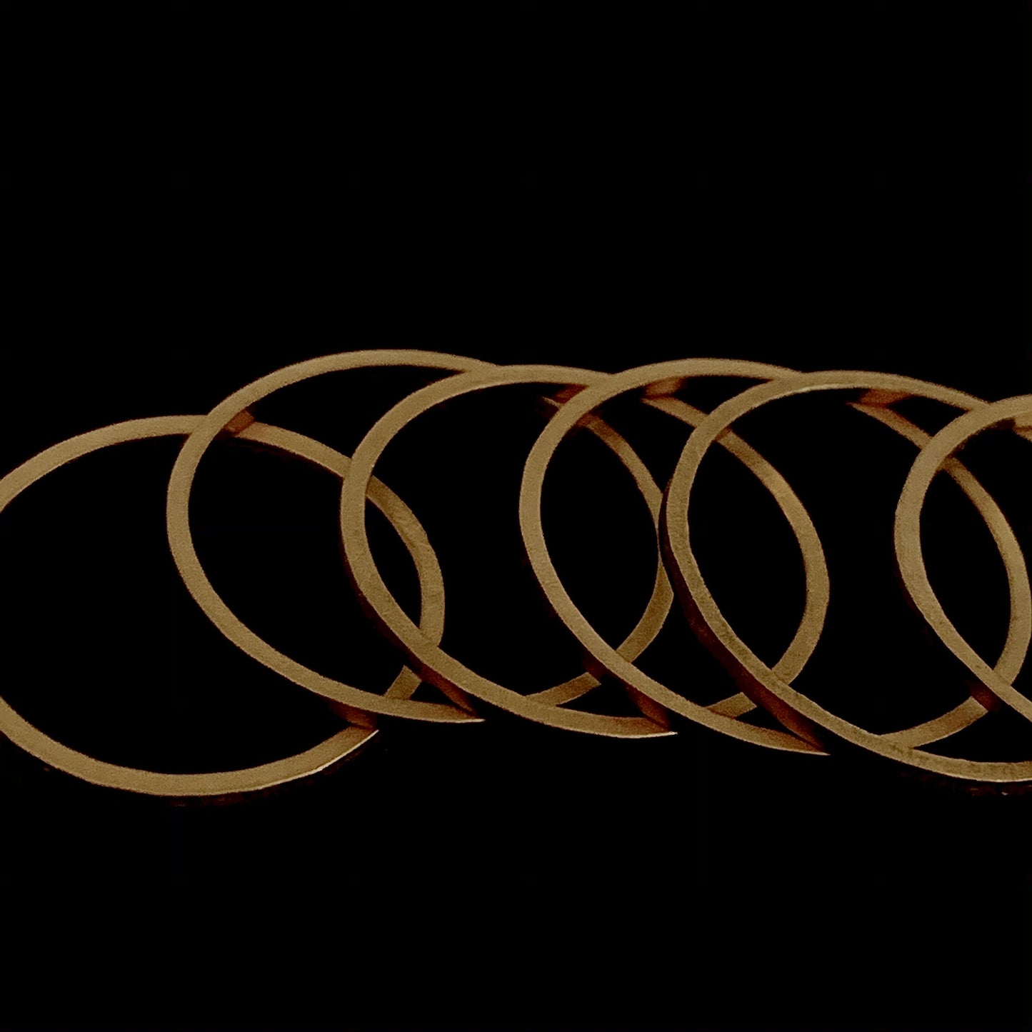 Ring 24ct Pure Gold 1mm Band