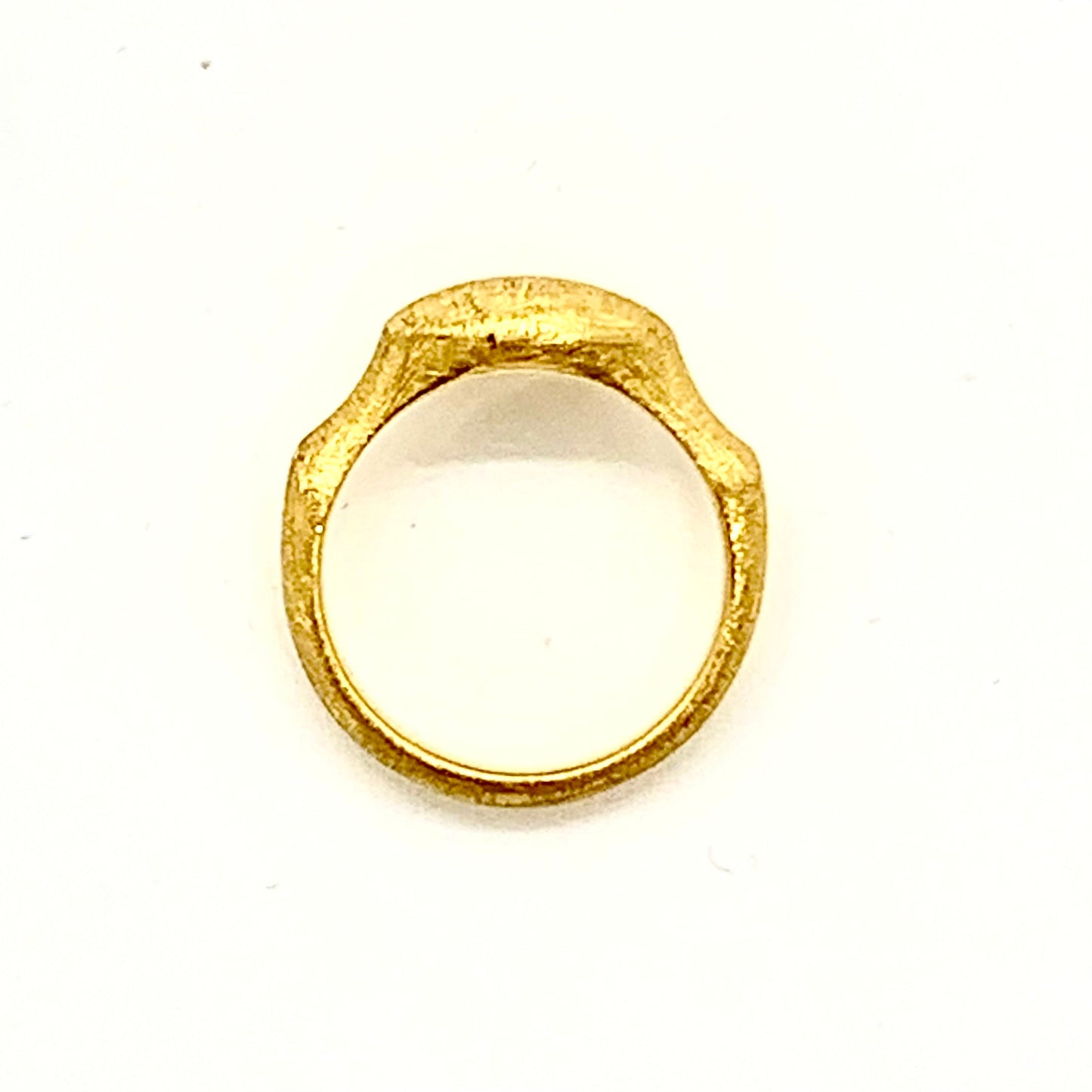 Ring 24ct Pure Gold Matte