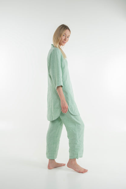 Takiyu Woman Pants Absinth Green