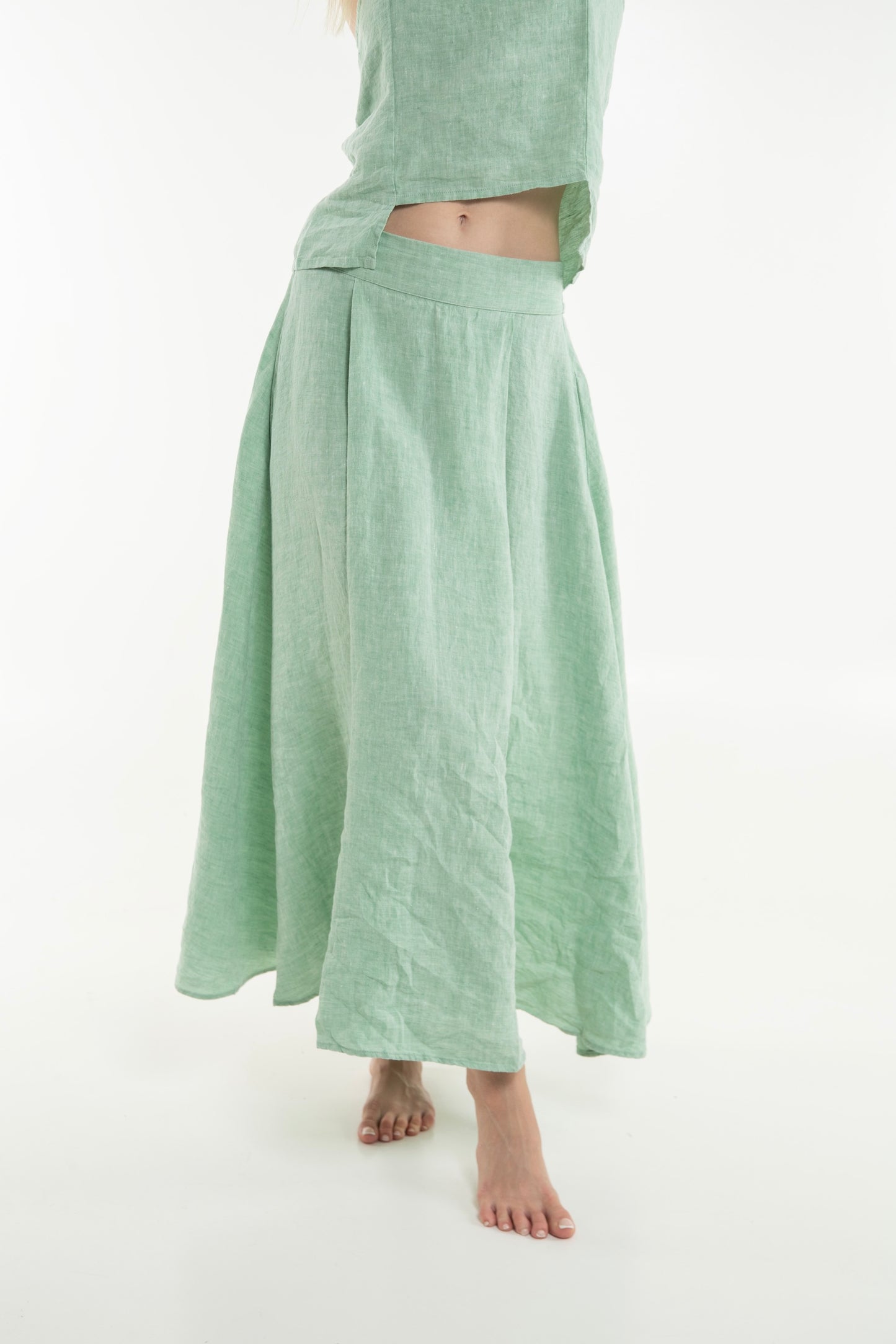 Atsui Woman Skirt Absinth Green - Unisex