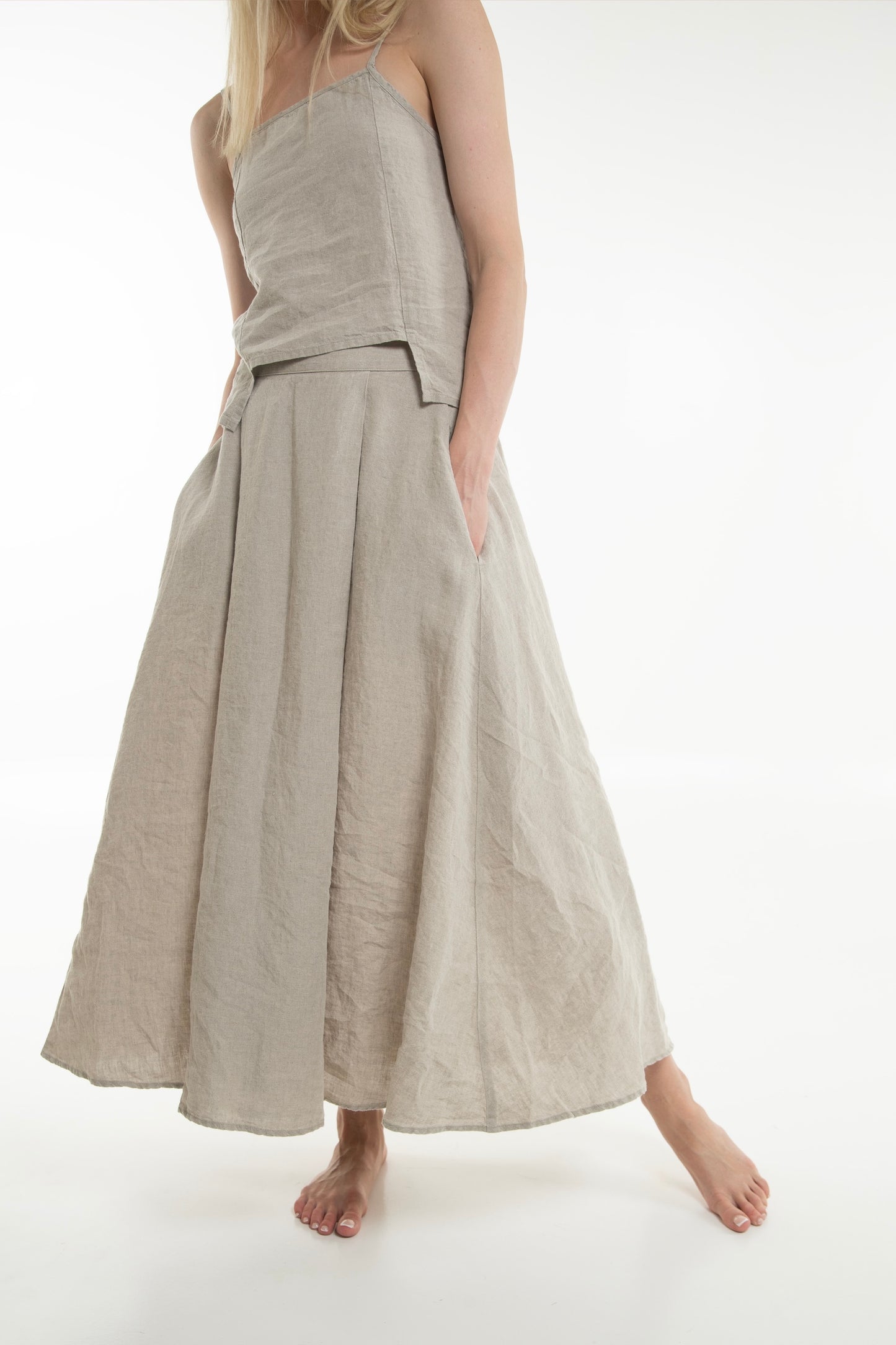 Atsui Woman Skirt Natural - Unisex