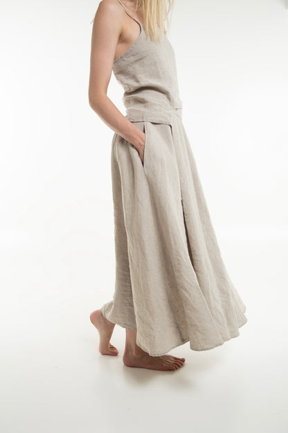 Atsui Woman Skirt Natural - Unisex
