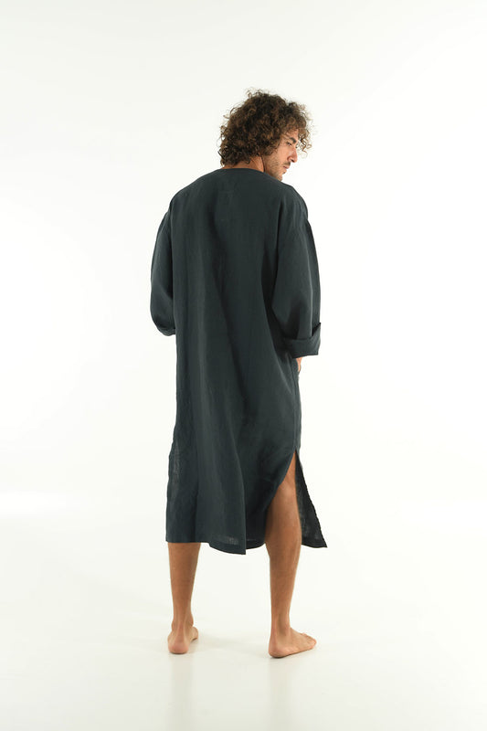 Classico Midi Linen Kaftan