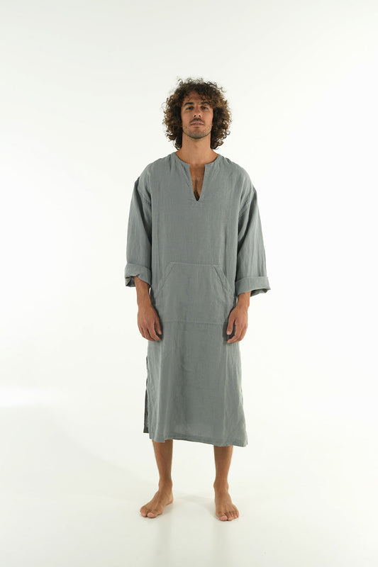 Classico Midi Linen Kaftan