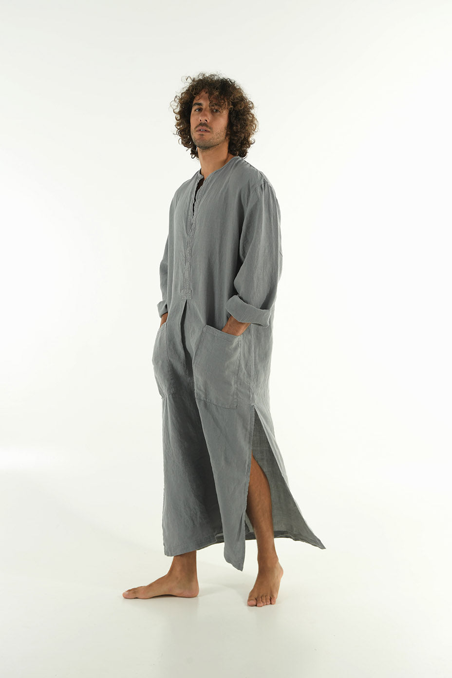 linen kaftan top
