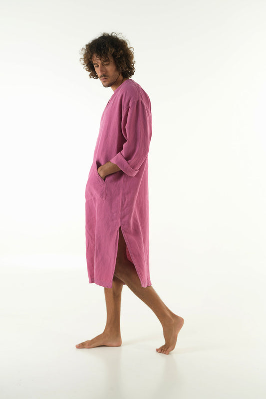 Classico Midi Linen Kaftan