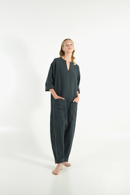 linen jumpsuit